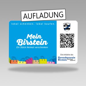 Mein Birstein Gutschein Aufladung